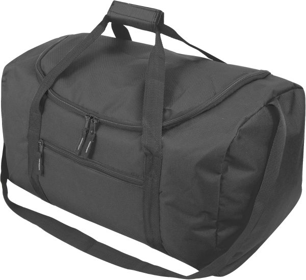 20 Inch, 40 Liter Duffel Bag for Men, Women Travel Weekender Overnight Carry-on Shoulder Duffel Tote Bag (Black) - Image 5